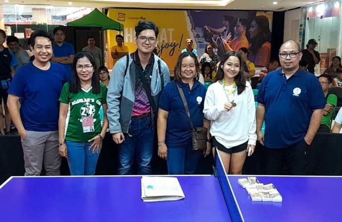 with Bronze medalist Rhyanne