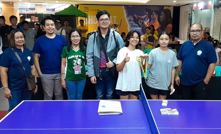 with Silver medalists Faith & Mitzy